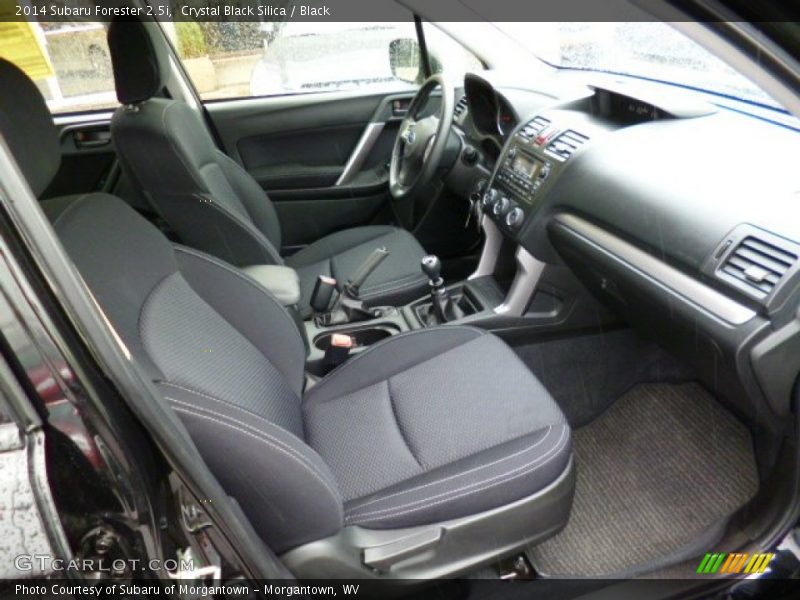 Crystal Black Silica / Black 2014 Subaru Forester 2.5i
