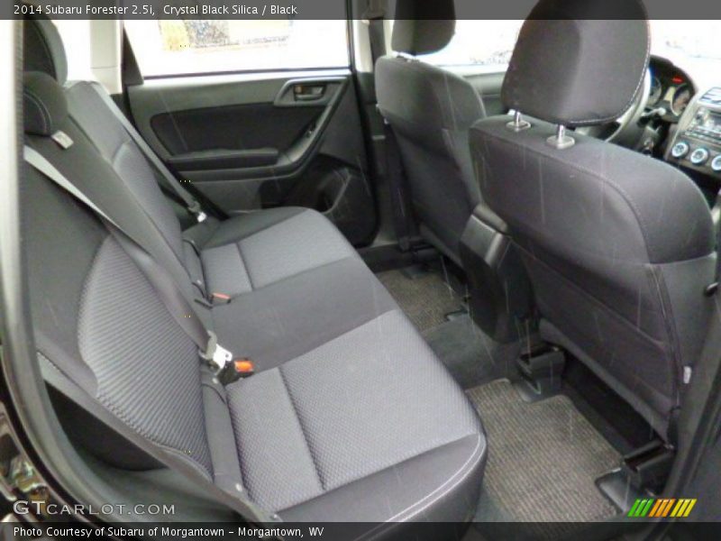 Crystal Black Silica / Black 2014 Subaru Forester 2.5i