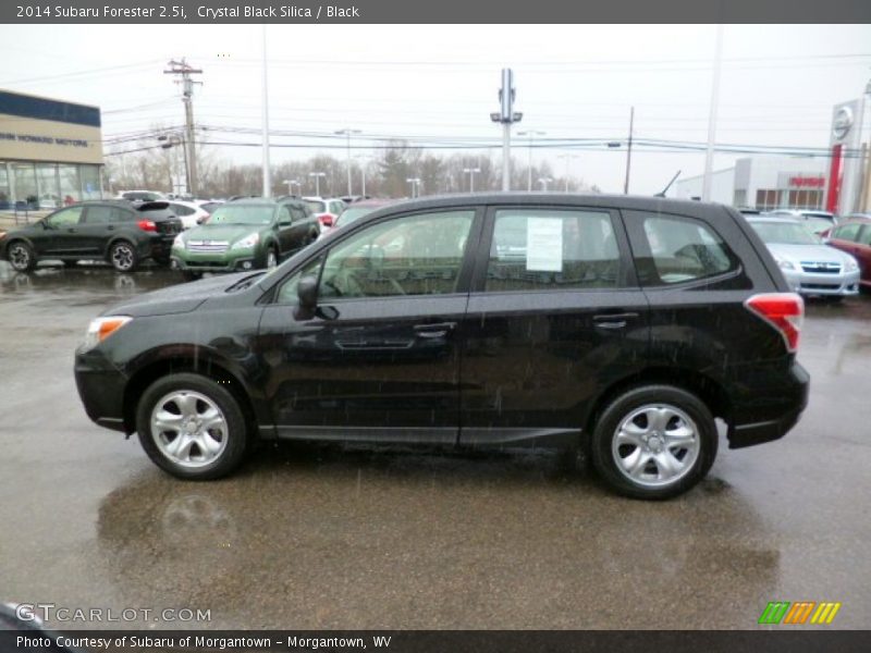 Crystal Black Silica / Black 2014 Subaru Forester 2.5i