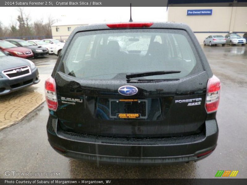 Crystal Black Silica / Black 2014 Subaru Forester 2.5i