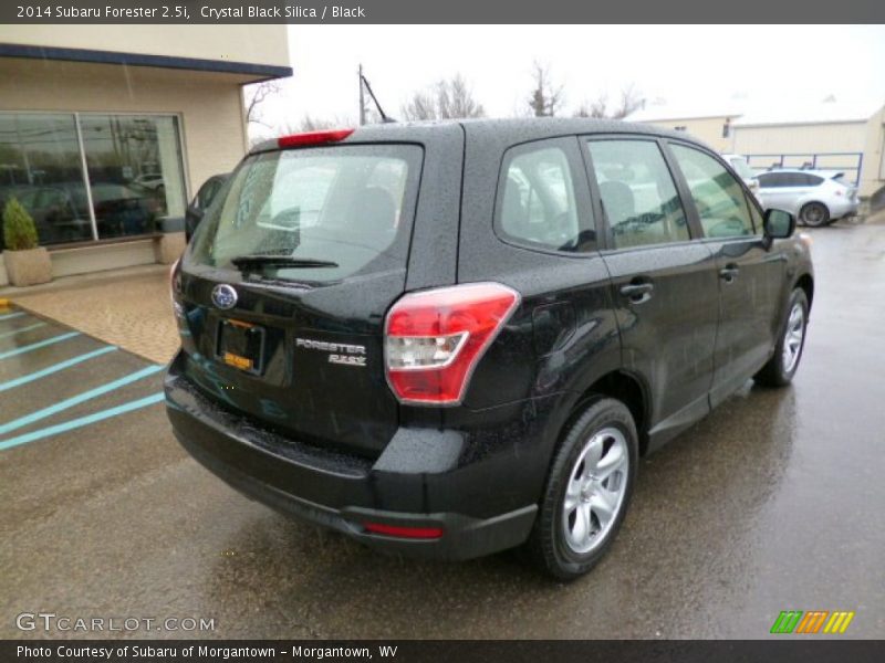 Crystal Black Silica / Black 2014 Subaru Forester 2.5i