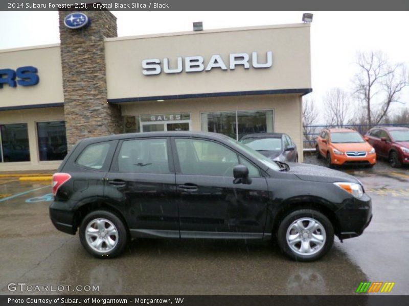 Crystal Black Silica / Black 2014 Subaru Forester 2.5i