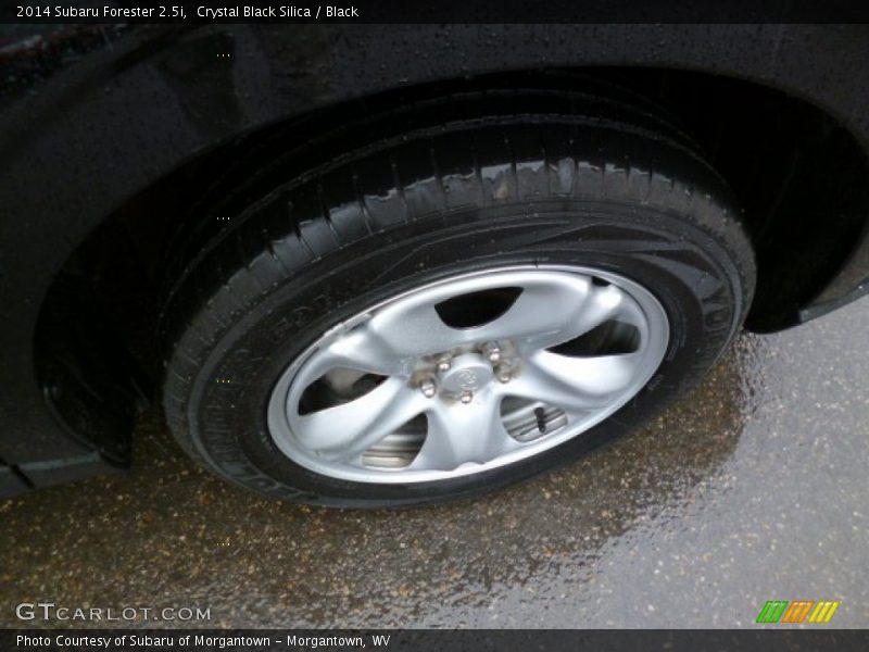 Crystal Black Silica / Black 2014 Subaru Forester 2.5i