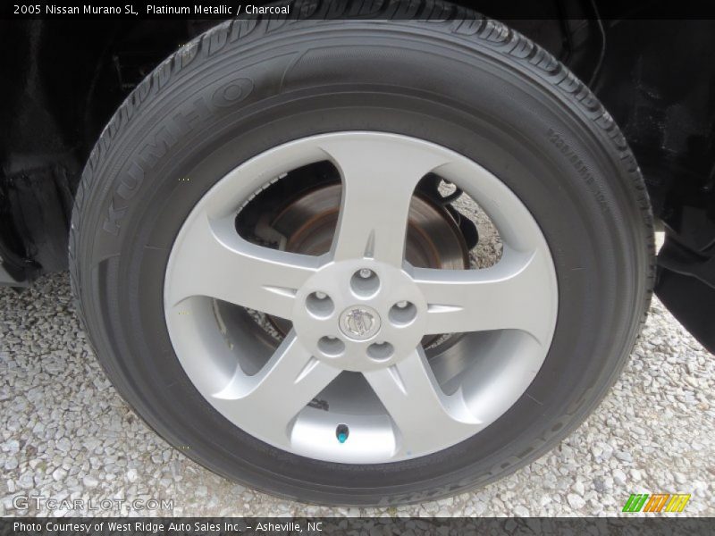 Platinum Metallic / Charcoal 2005 Nissan Murano SL