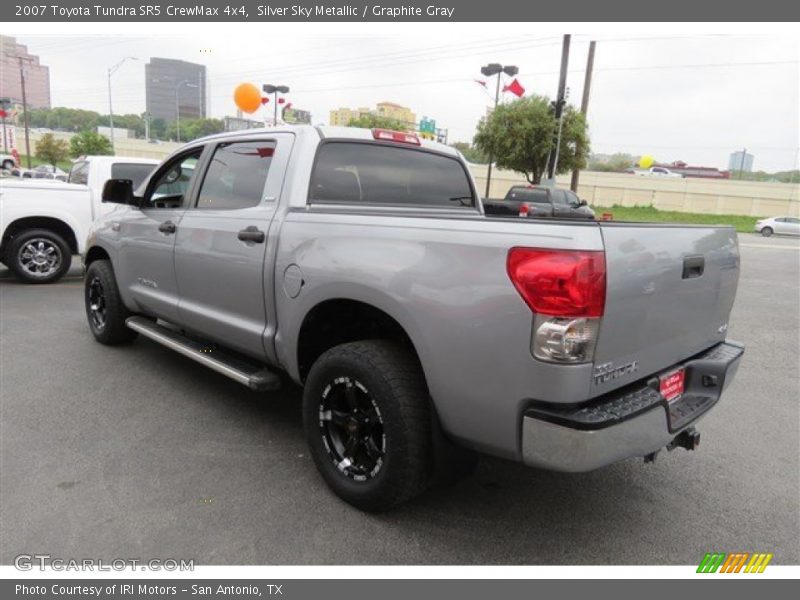 Silver Sky Metallic / Graphite Gray 2007 Toyota Tundra SR5 CrewMax 4x4