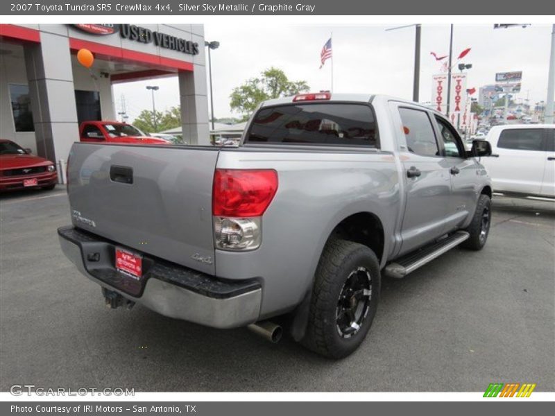 Silver Sky Metallic / Graphite Gray 2007 Toyota Tundra SR5 CrewMax 4x4