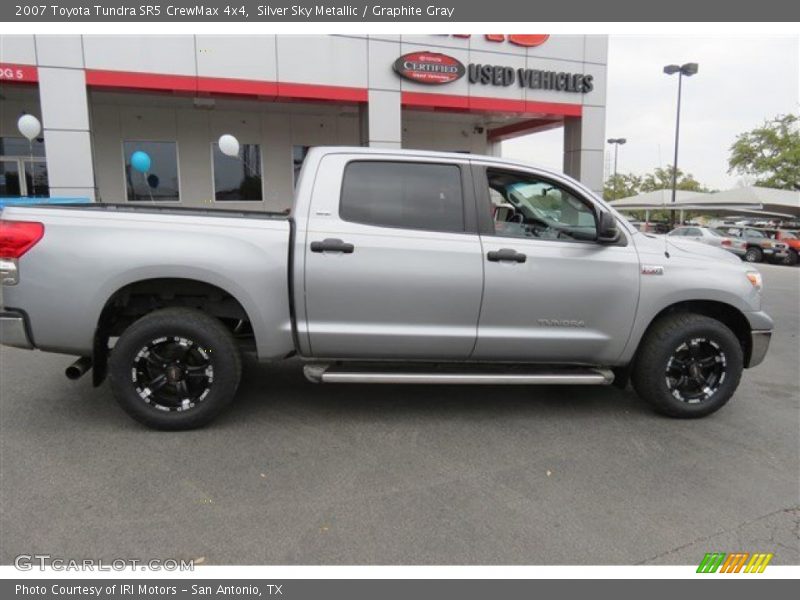 Silver Sky Metallic / Graphite Gray 2007 Toyota Tundra SR5 CrewMax 4x4
