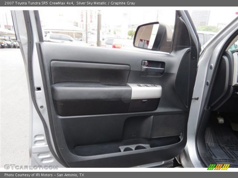 Silver Sky Metallic / Graphite Gray 2007 Toyota Tundra SR5 CrewMax 4x4