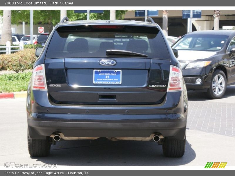 Black / Camel 2008 Ford Edge Limited