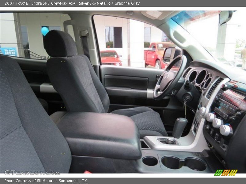 Silver Sky Metallic / Graphite Gray 2007 Toyota Tundra SR5 CrewMax 4x4