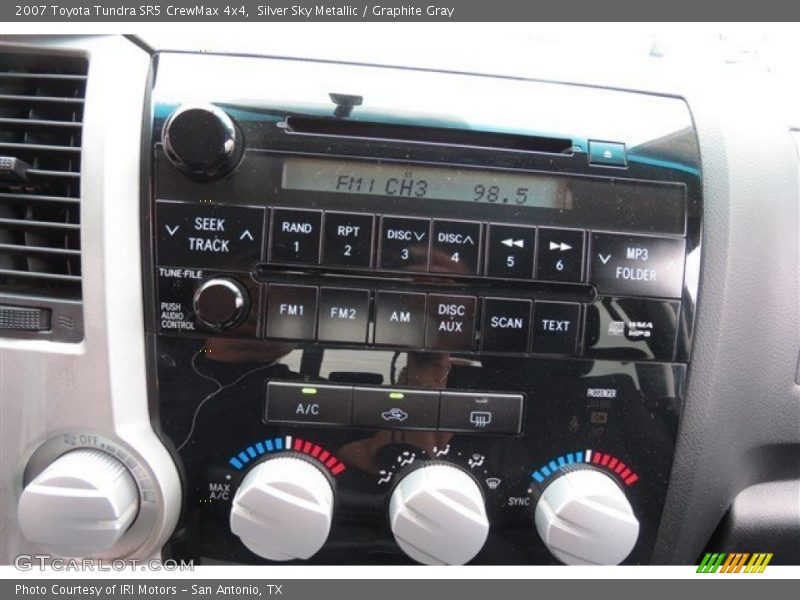 Silver Sky Metallic / Graphite Gray 2007 Toyota Tundra SR5 CrewMax 4x4