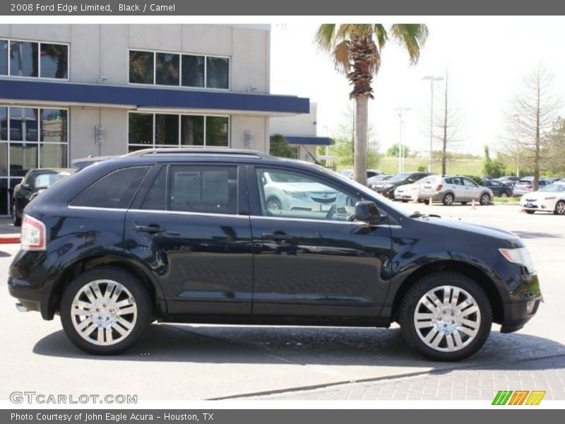Black / Camel 2008 Ford Edge Limited