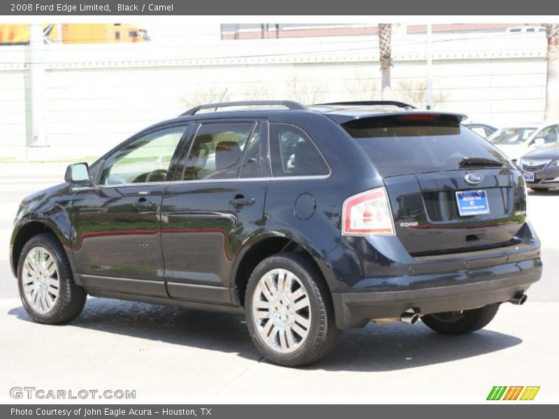 Black / Camel 2008 Ford Edge Limited