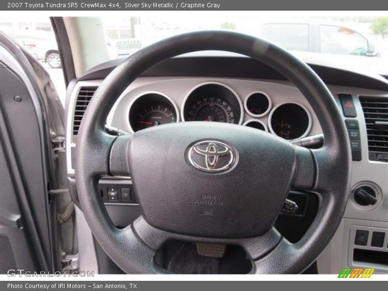 Silver Sky Metallic / Graphite Gray 2007 Toyota Tundra SR5 CrewMax 4x4