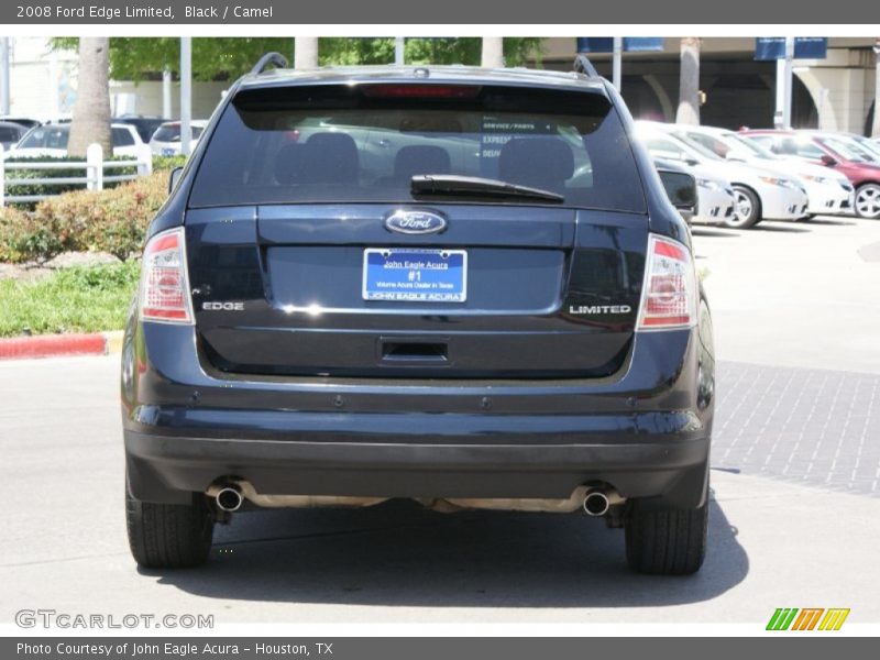Black / Camel 2008 Ford Edge Limited
