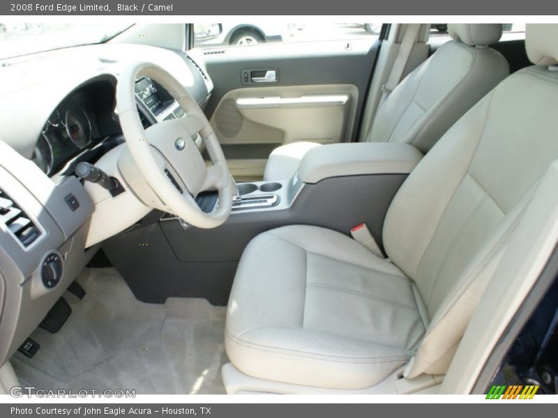 Black / Camel 2008 Ford Edge Limited