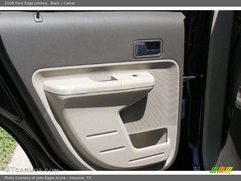 Black / Camel 2008 Ford Edge Limited