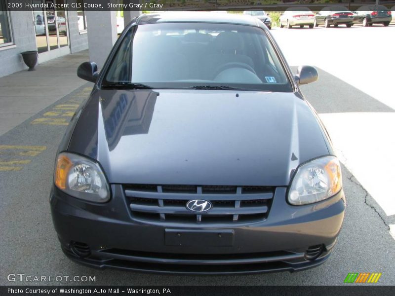 Stormy Gray / Gray 2005 Hyundai Accent GLS Coupe