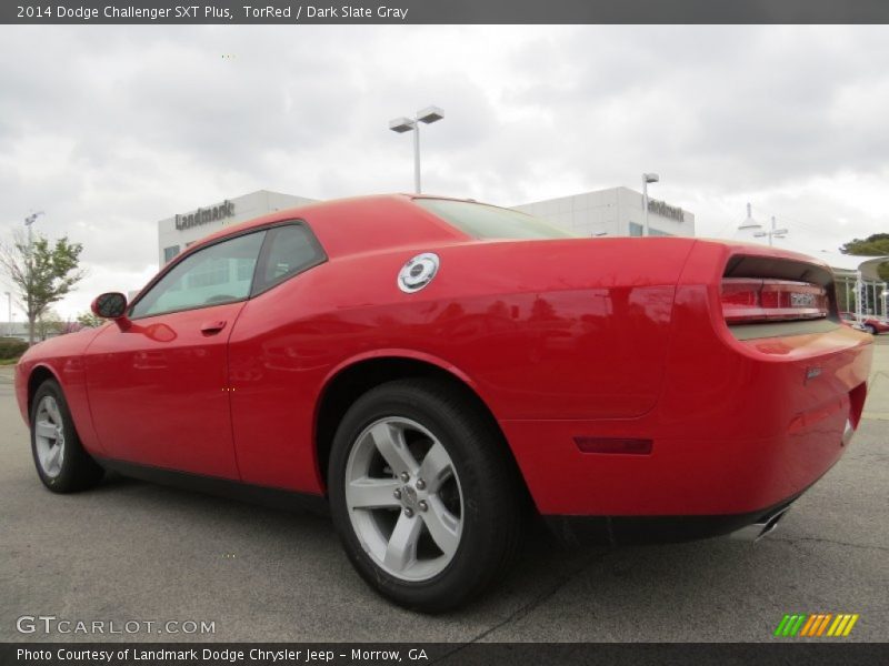 TorRed / Dark Slate Gray 2014 Dodge Challenger SXT Plus