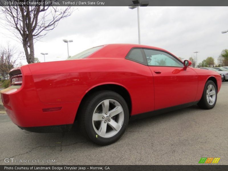 TorRed / Dark Slate Gray 2014 Dodge Challenger SXT Plus