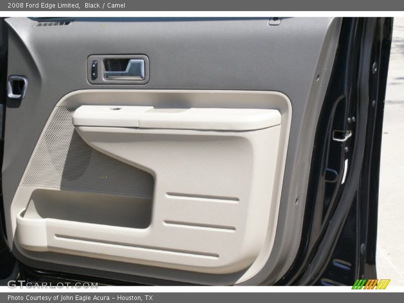 Black / Camel 2008 Ford Edge Limited