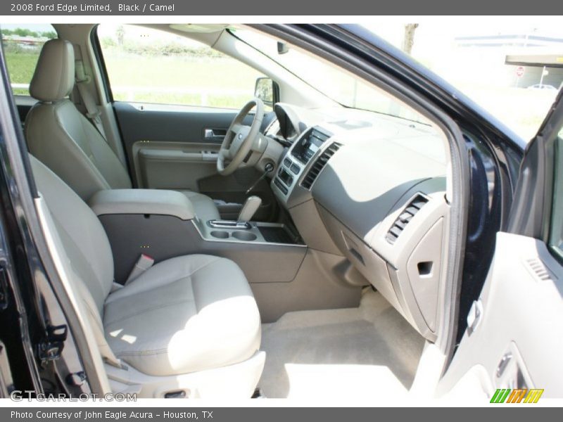 Black / Camel 2008 Ford Edge Limited