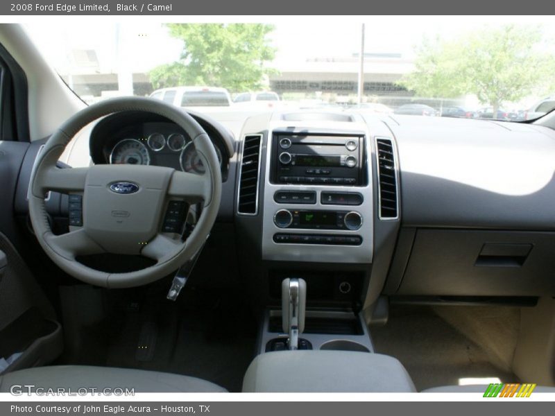 Black / Camel 2008 Ford Edge Limited