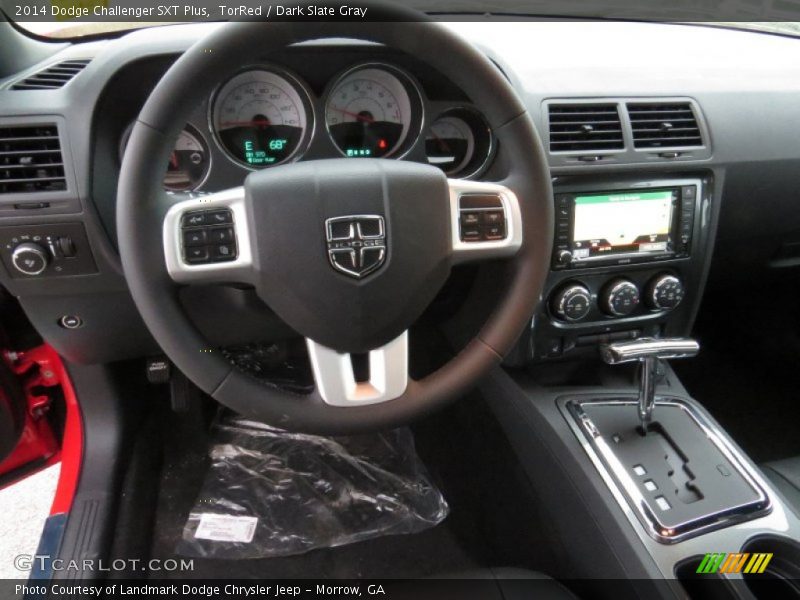 TorRed / Dark Slate Gray 2014 Dodge Challenger SXT Plus