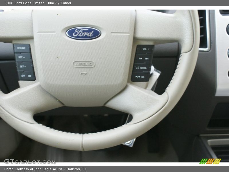 Black / Camel 2008 Ford Edge Limited