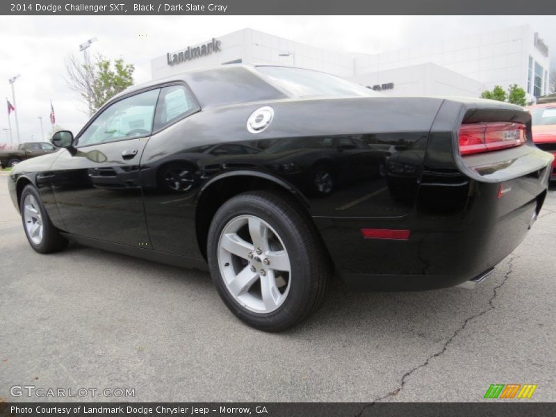 Black / Dark Slate Gray 2014 Dodge Challenger SXT
