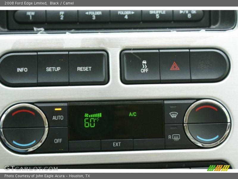 Black / Camel 2008 Ford Edge Limited