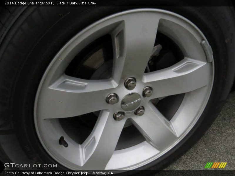 Black / Dark Slate Gray 2014 Dodge Challenger SXT