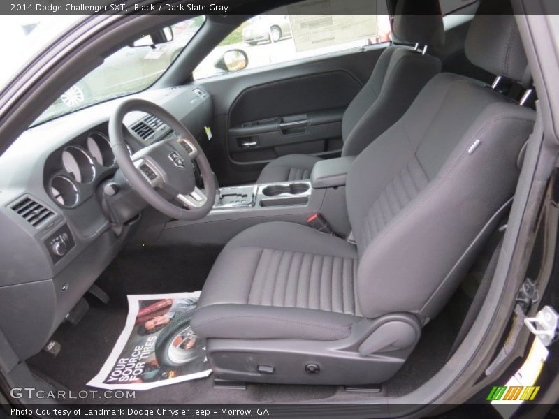 Black / Dark Slate Gray 2014 Dodge Challenger SXT