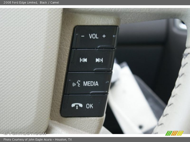 Black / Camel 2008 Ford Edge Limited