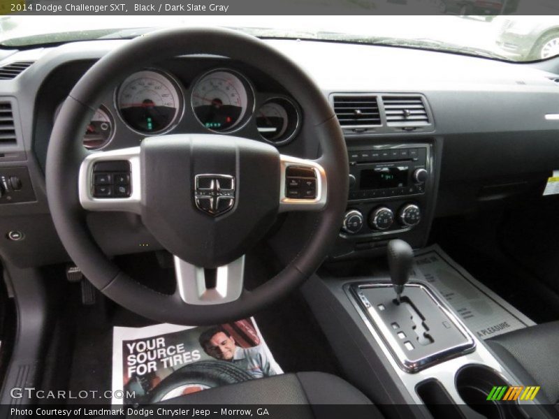 Black / Dark Slate Gray 2014 Dodge Challenger SXT