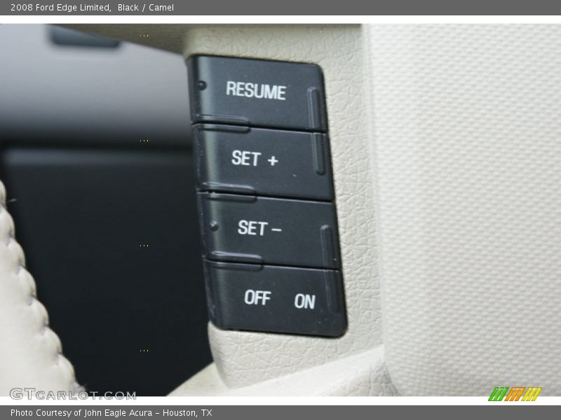 Black / Camel 2008 Ford Edge Limited