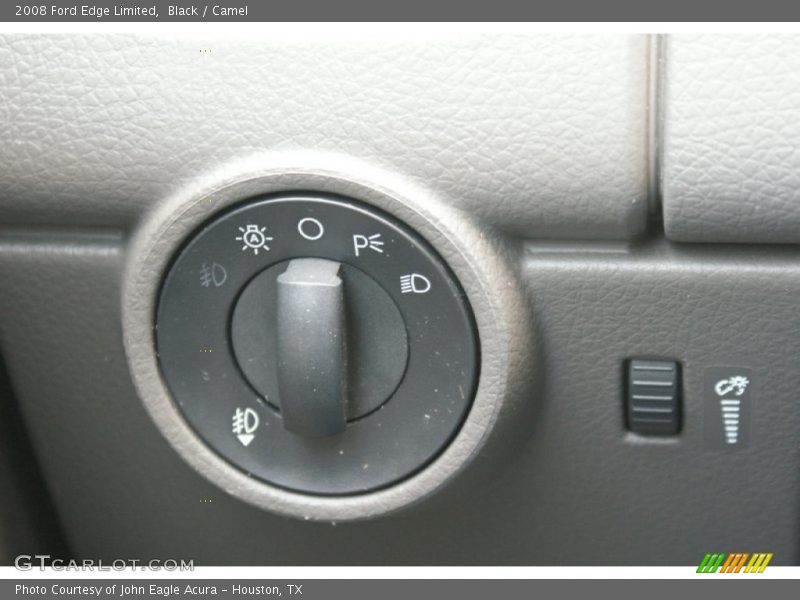 Black / Camel 2008 Ford Edge Limited