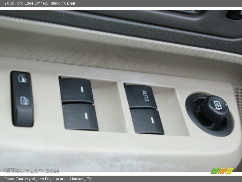 Black / Camel 2008 Ford Edge Limited