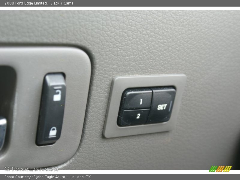 Black / Camel 2008 Ford Edge Limited