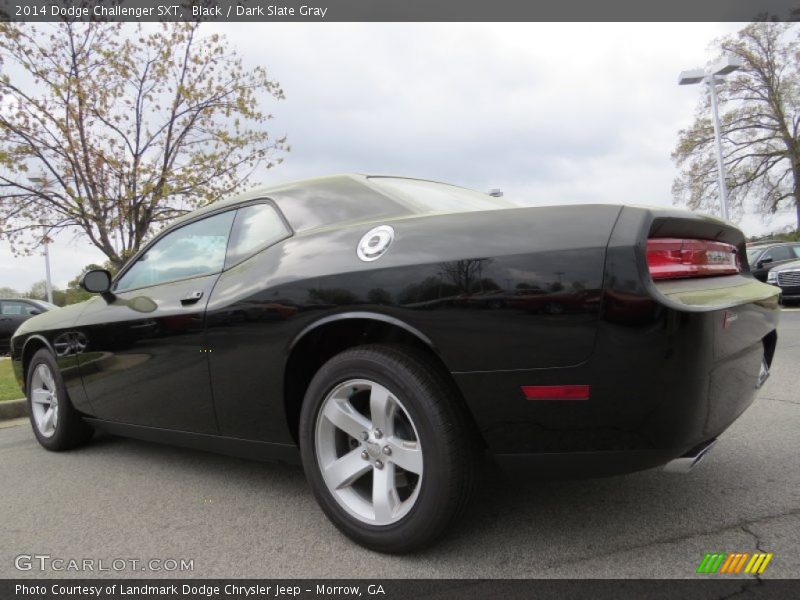 Black / Dark Slate Gray 2014 Dodge Challenger SXT