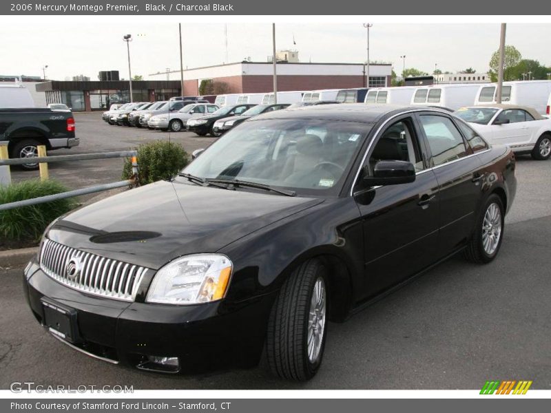 Black / Charcoal Black 2006 Mercury Montego Premier