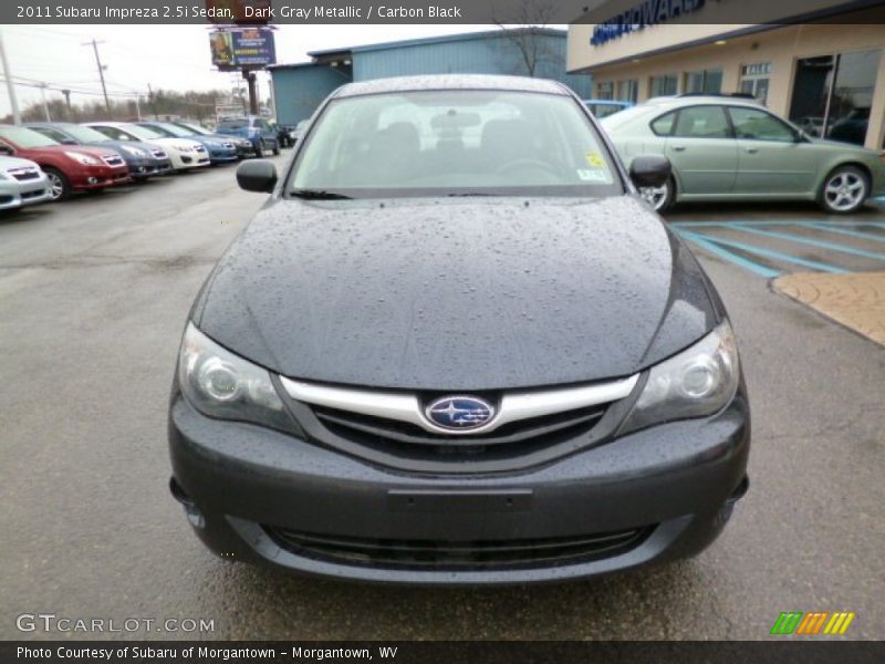 Dark Gray Metallic / Carbon Black 2011 Subaru Impreza 2.5i Sedan