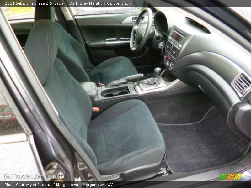 Dark Gray Metallic / Carbon Black 2011 Subaru Impreza 2.5i Sedan