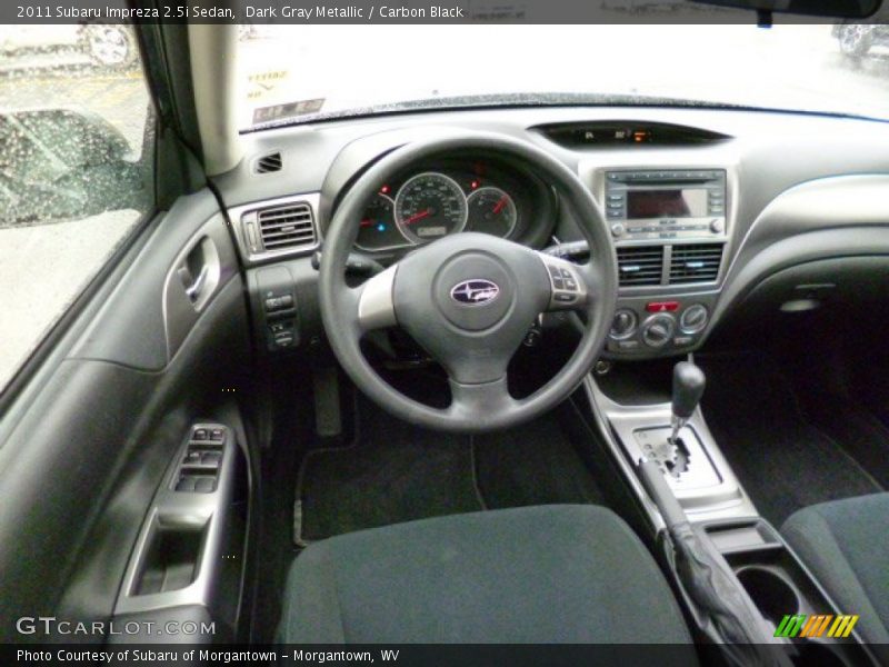 Dark Gray Metallic / Carbon Black 2011 Subaru Impreza 2.5i Sedan