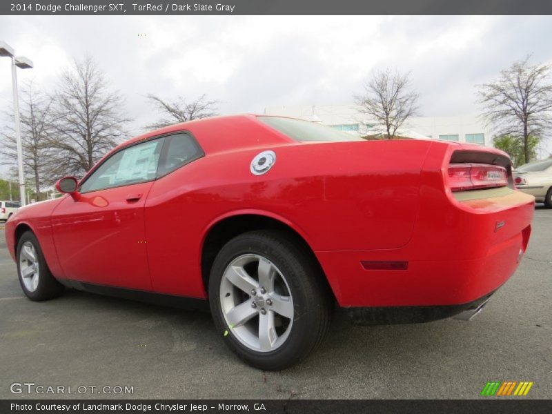 TorRed / Dark Slate Gray 2014 Dodge Challenger SXT
