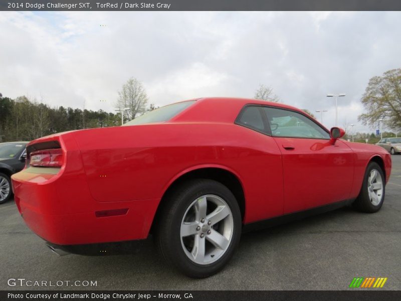 TorRed / Dark Slate Gray 2014 Dodge Challenger SXT