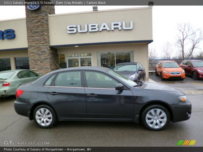 Dark Gray Metallic / Carbon Black 2011 Subaru Impreza 2.5i Sedan