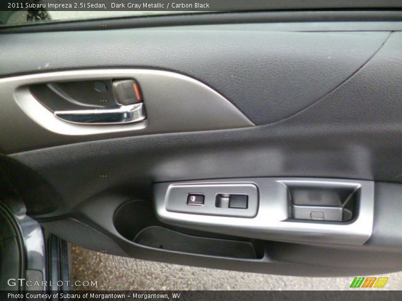 Dark Gray Metallic / Carbon Black 2011 Subaru Impreza 2.5i Sedan