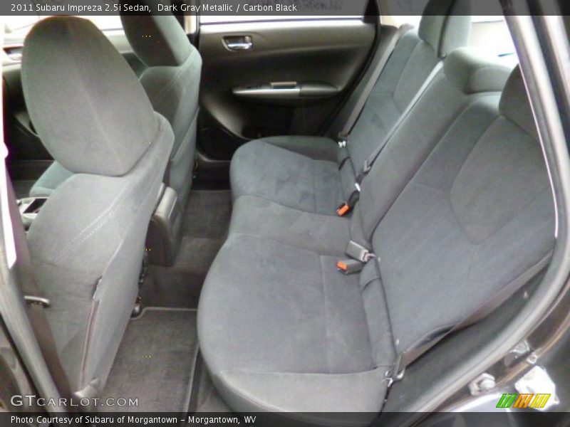 Dark Gray Metallic / Carbon Black 2011 Subaru Impreza 2.5i Sedan