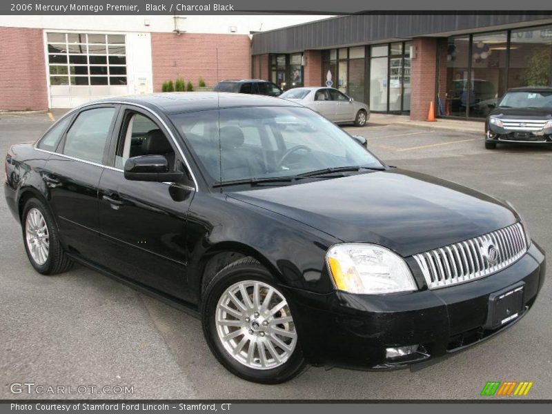 Black / Charcoal Black 2006 Mercury Montego Premier